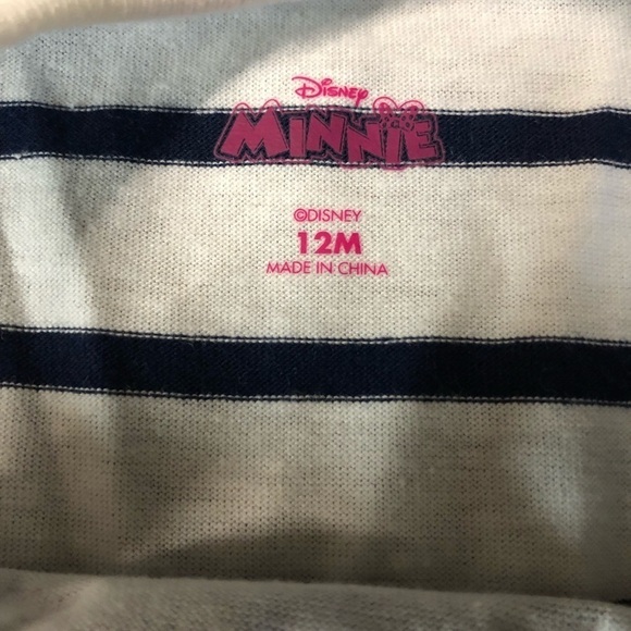 DISNEY - BABY GIRL MINNIE MOUSE TANK DRESS WITH TULLE SKIRT SIZE 12 MONTHS - Picture 2 of 6